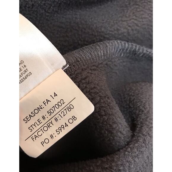 Spyder Pullover Men’s Size Small‎ Outdoors 1/4 Zip Long Sleeve Fleece Lined Gray - Picture 9 of 9